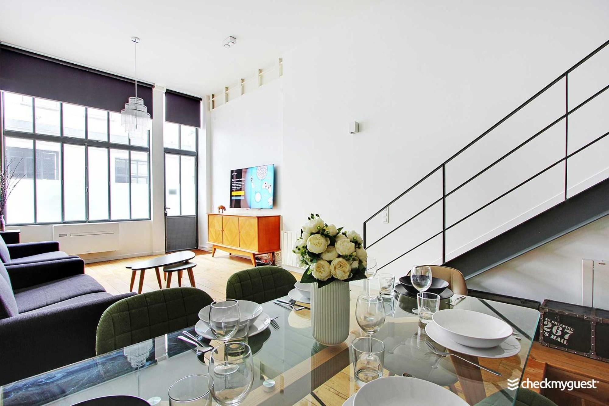 Elegant Apartment - 1Br-6P- Grands Boulevards París Exterior foto